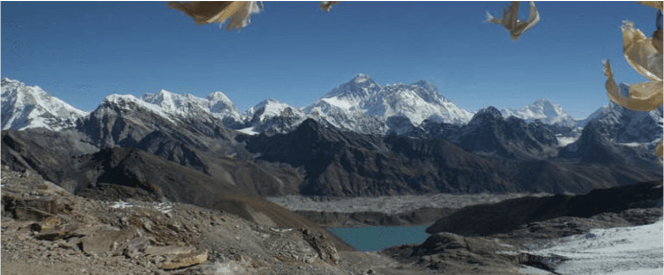 Three Passes Trekking into the Everest region